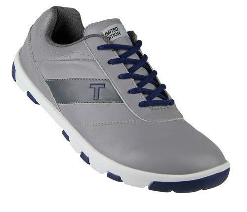 NEU! True Linkswear Proto Herren Golfschuhe - SE grau & blau - SELTEN RARITÄT Ryan Moore - Bild 2 von 4
