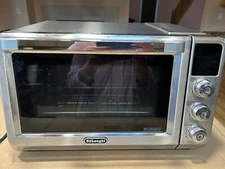 De'Longhi EO241250M Livenza Stainless Steel Digital Convection Oven Pre Owned