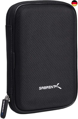 SABRENT Tasche für ssd HDD 2,5 3,5 Externe Festplatten, Hochwertig 
