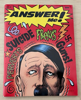 ANSWER ME #3 (1993) Vintage Magazine Jim Goad BOYD RICE Rare