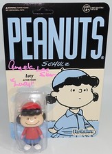 ANGELA LEE SLOAN Signed PEANUTS LUCY ReAction Figure JSA COA Cert
