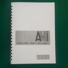 AMI JUKE BOX CATALOGO PARTI RICAMBIO FASCIONE CONTINETAL H 200 I 200 J 200 L 200