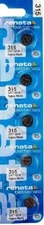 315 RENATA SR716SW (5 piece) Watch Battery Free Shipping Authorized Seller