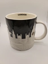 Starbucks Skyline Series 3D Relief Collectors Mug LONDON 16 Oz