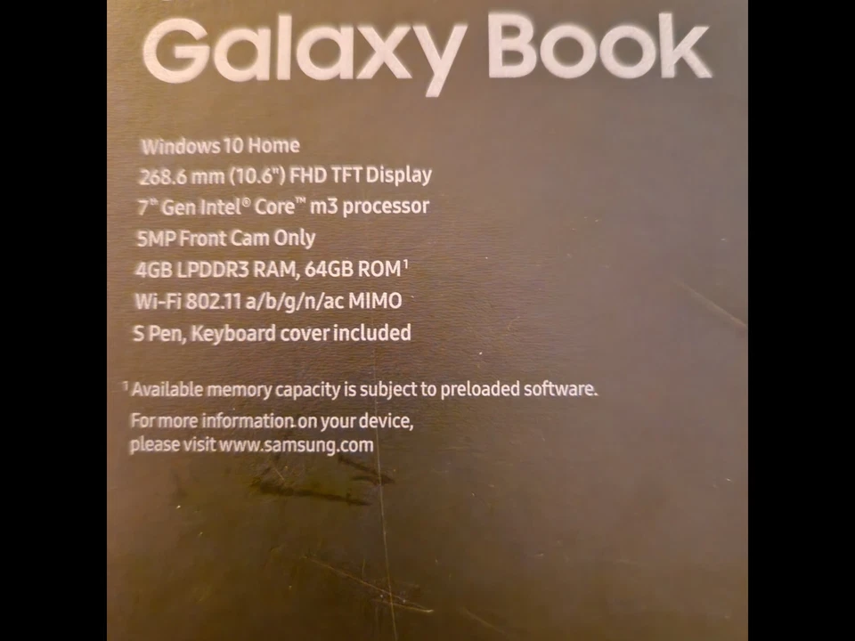 Samsung Galaxy Book (2016 Edition) Prestine condition - Image 2 of 4