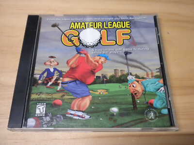 Vintage 2000 Amateur League Golf Simon & Schuster PC CD ROM Computer Game