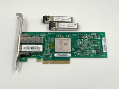 Qlogic QLE2562 Dual-Port 8Gb mit FINISAR FTLF8528P3BCV-QL