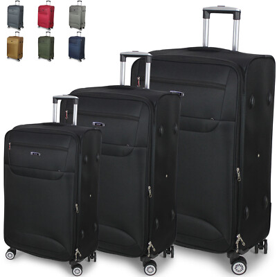 Tris ORMI Set Trolley di Qualità Valigie Espandibile RUOTE