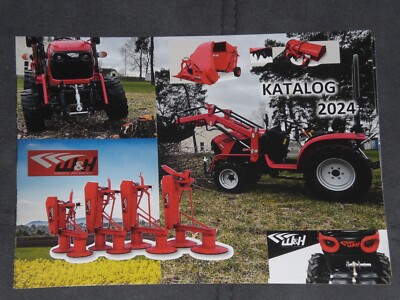 W&H Tractors, Yard Loaders, Mowers Catalogue 2024 Brochure (11241)