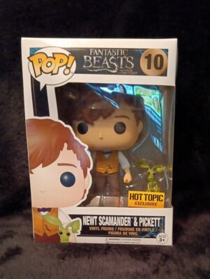 Funko Pop! Vinyl: Fantastic Beasts Newt Scamander (w/ Pickett) Hot  889698121491|