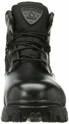 Rocky Alphaforce Roun Toe Waterproof Duty Boot Color BLACK  display picture 1