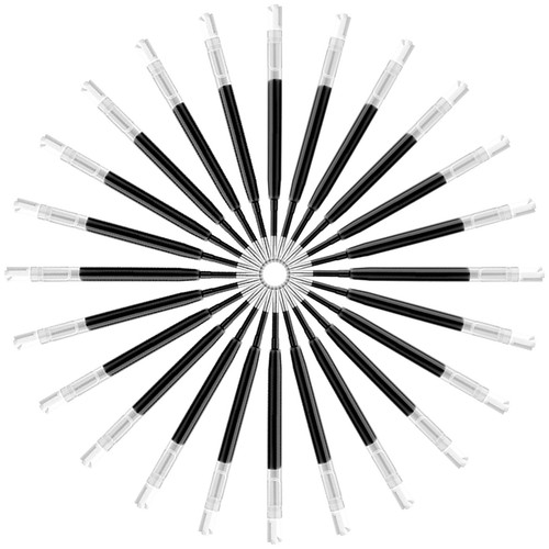 G2 Gel Ink Pen Refills,for Retractable Gel Pens,0.5mm Fine Point Black,Pack of 5 - Picture 4 of 6