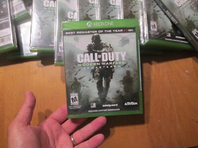 Call of Duty Modern Warfare Remastered XBOX ONE NEW SEALED US EDITION