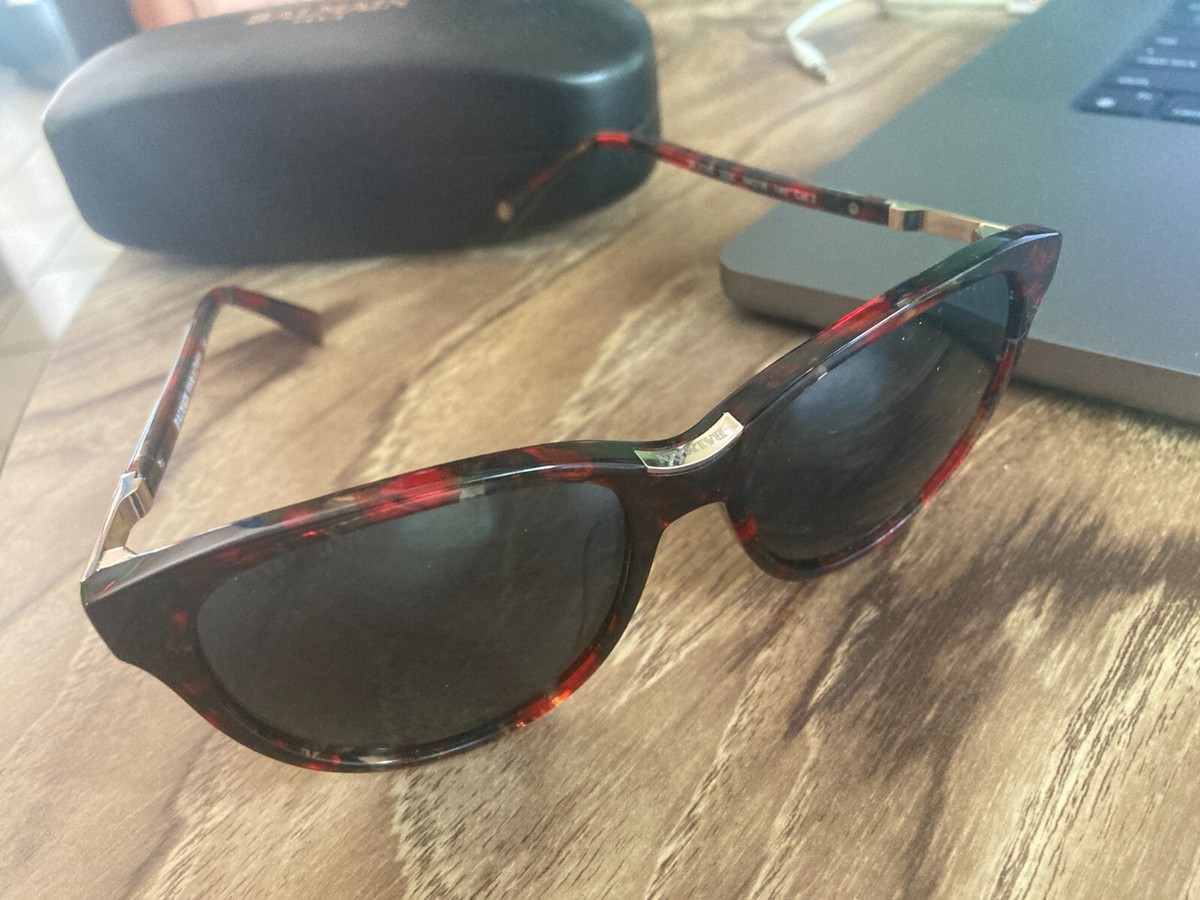 Balmain sunglasses -Made in France Oversized sunglasses Balmain Black in Plastic - 10099169 main image 4