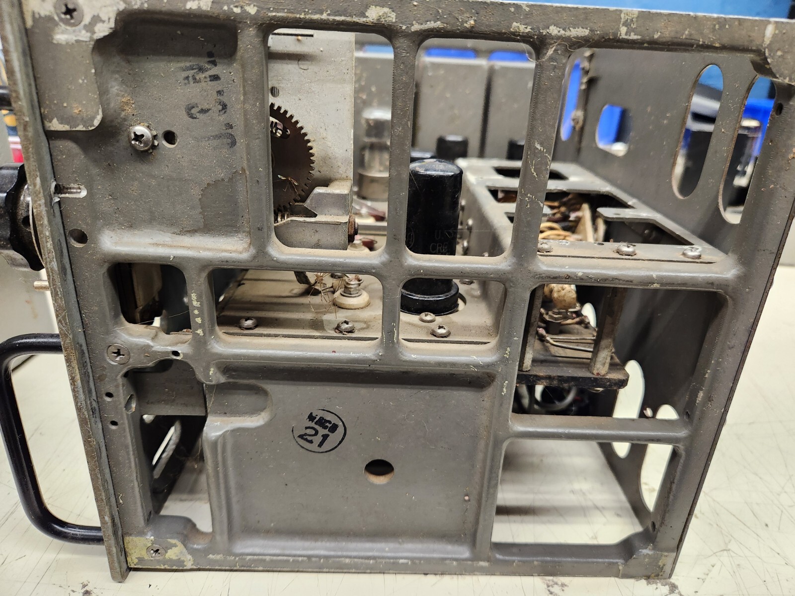 CIH-46159-A,  HAMILTON RADIO CORP,  UNIT OF TCS-6, NAVY RADIO RECIEVER