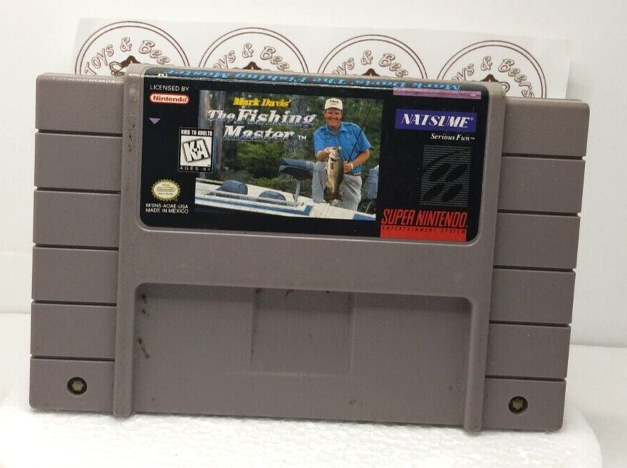 Mark Davis' The Fishing Master (Super Nintendo Entertainment System, 1996) SNES