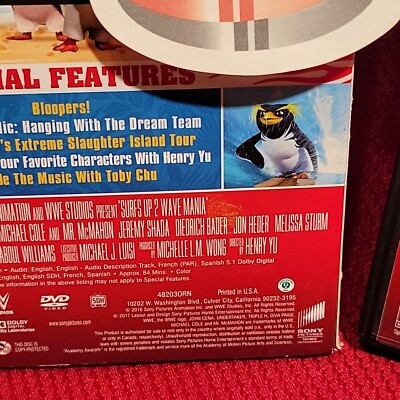 SURFS UP 2 Wave Mania family movie dvd 2017 Animated cena