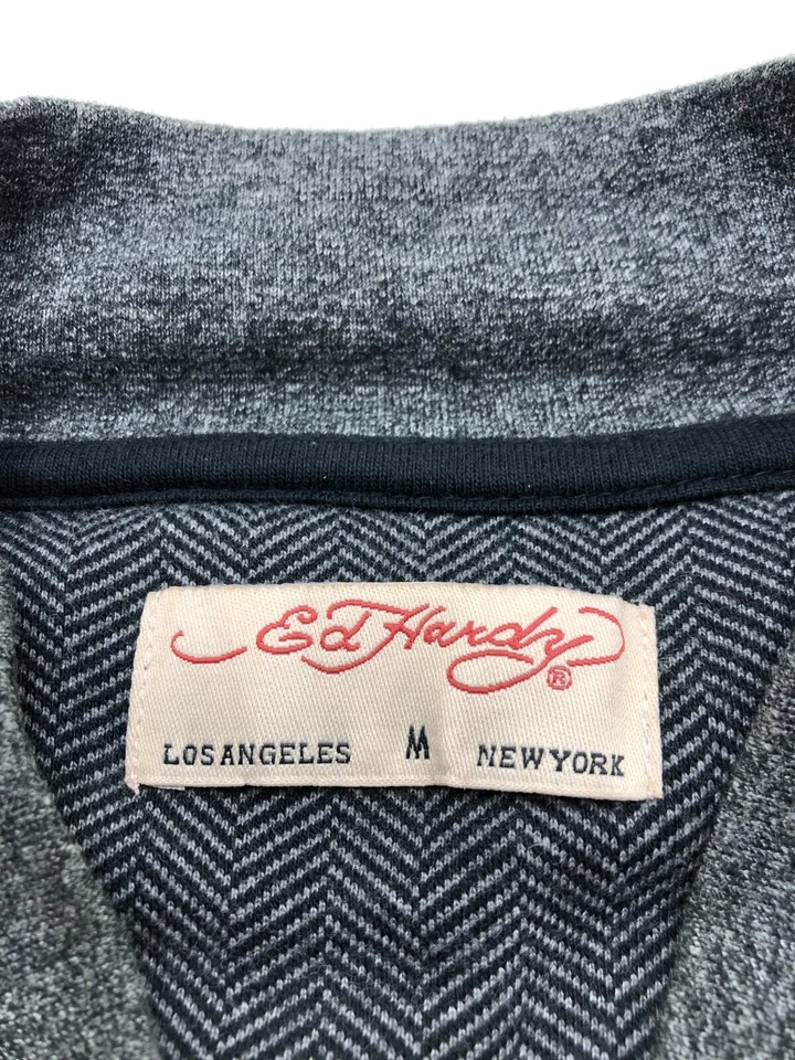 Suéter cárdigan Ed Hardy para hombre talla M Foto 4 de 4