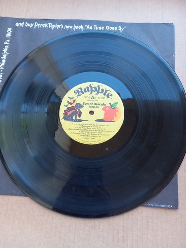 HARRY NILSSON Ringo Starr Son Of Dracula LP Rapple ABL 0220 mit Bügelbild - Bild 5 von 9