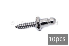 Eleva el sujetador de puntos madera tornillo base perno 5/8" acero inoxidable barco bimini campana