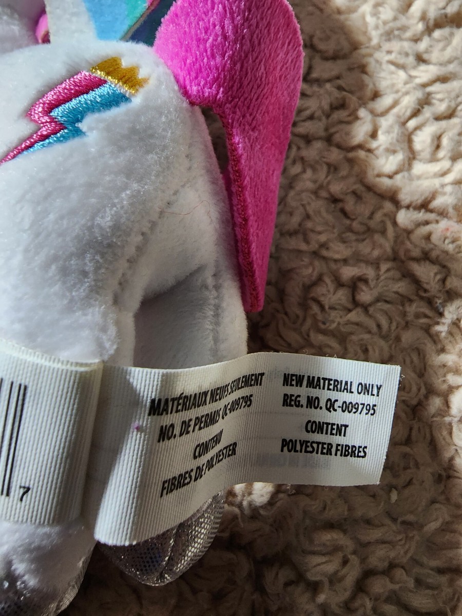 My Little Pony 7” Plush White Pegasus Zipp Storm A New