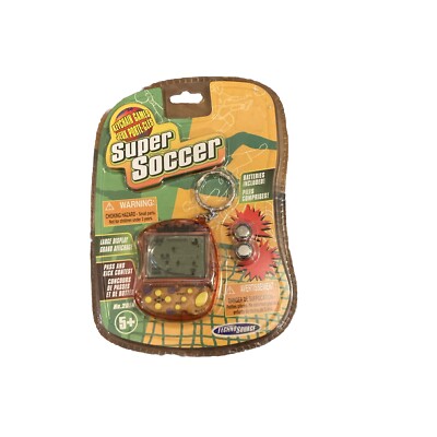  TECHNO SOURCE SOCCER HANDHELD KEYCHAIN LCD GAME