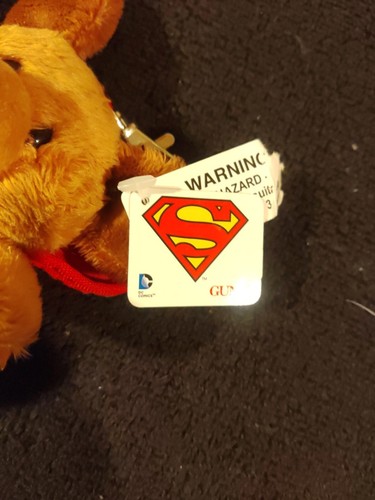 Batman And Superman Gund Plush Keychains With Tags - Picture 6 of 7