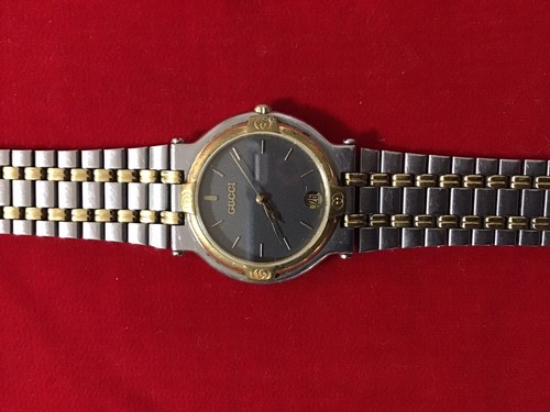 gucci mens watch 9000m