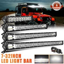7 14 20 25 32 42 Slim Led Light Bar Spot Flood Combo Driving Truck Suv Offroad 7 14 20 25 32 42 Slim Led Light Bar Spot Flood Combo Driving Truck Suv Offroad