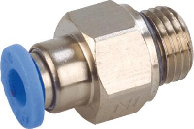 gerade Sperr-Steckverschraubung Schlauch 6mm STVS-QCKO/AS-G1/8a-6-MSV-S-SMQ