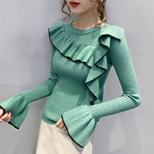 Women's Knitted Sweater Pullover Tops 