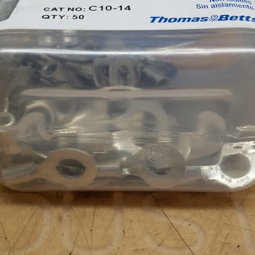 Thomas & Betts C10-14 Non-Insulated Ring Terminals - NEW - Picture 3 of 4