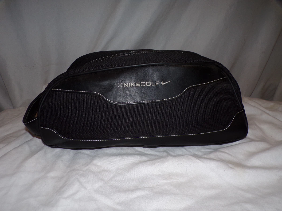 Nike Golf Shoe Bag Black Accessory Travel Sport Tote Swoosh Logo