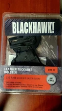 Blackhawk Leather Tuckable Holster Size 33 LEFT HAND SIG P238 #422033BK-L  EF