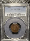 1908 S INDIAN HEAD CENT PCGS VF-20 - KEY DATE INDIAN PENNY - CERTIFIED SLAB - 1C