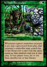 Verdant Succession -Foil Light Play MTG Odyssey