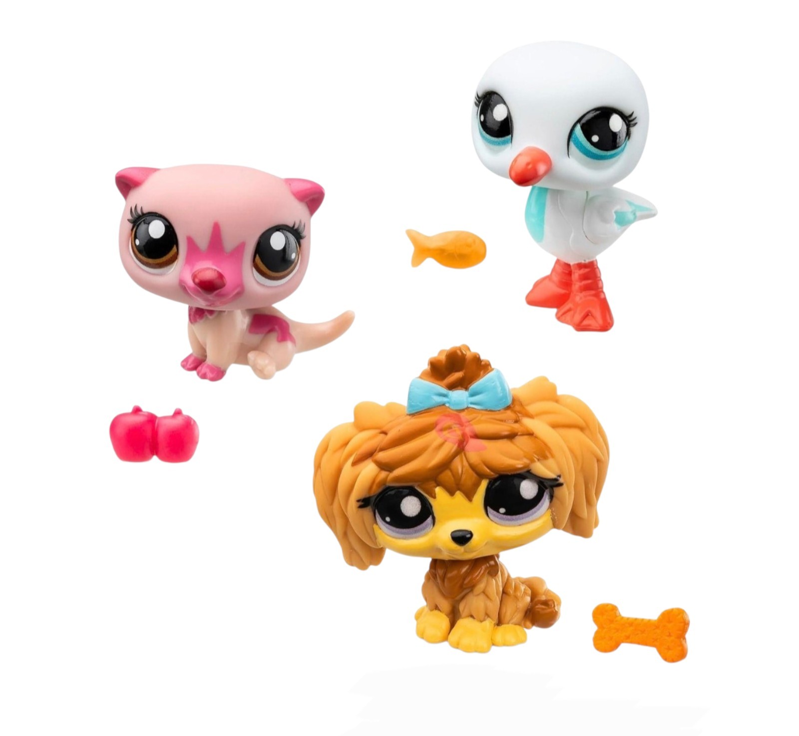 LITTLEST PET SHOP SERIES 2 COUNTRY VIBES TRIO PET TUBE #41 #43 #118 SEAGULL OTTE