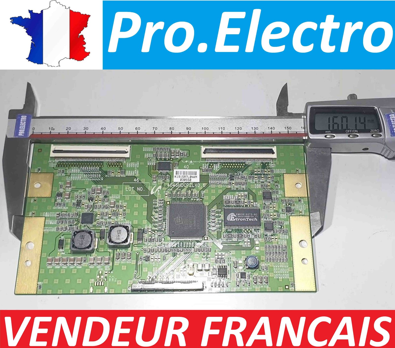 Écran TV noir ou ligné ? Solution avec la carte T-CON LJ94-1915R