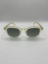 DIFF Arlo Clear Tan DE01-0182 RYFGP Polarized Sunglasses 49-24-145