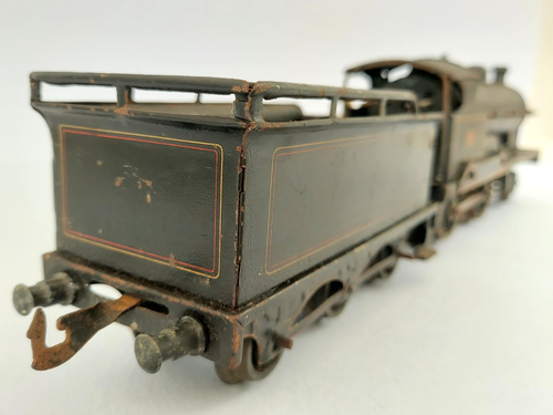 O Gauge BING for BASSETT LOWKE 4-4-0 Clockwork Locomotive & Tender 2663 c1912 - Picture 12 of 18