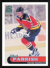 1999-00 Paramount Holographic Emerald #105 Mark Parrish /99