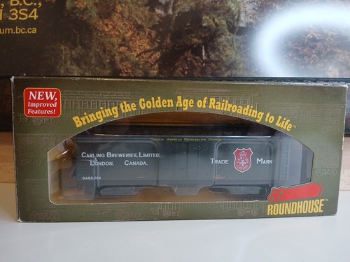 Roundhouse HO 84618 40' Wood Milk Car Carling Breweries #725 | Zustand: Used