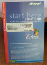 MICROSOFT Windows XP Media Center Edition 2005 CD Software w/ Product Key