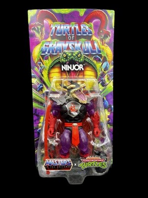Turtles of Grayskull - TMNT He-Man crossover Actionfigur - Ninjor - OVP & Sealed