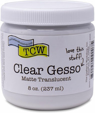 Clear Gesso Primer for Acrylic Painting Mixed Media Art - Boutique Quality, 8