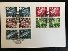 SWEDEN - 1972 STOCKHOLMIA   74 STAMP EXPO FIRST DAY COVER SG 700-704