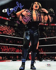 Raquel Rodriguez Signed Wrestling 8x10 Photo PSA Autographed