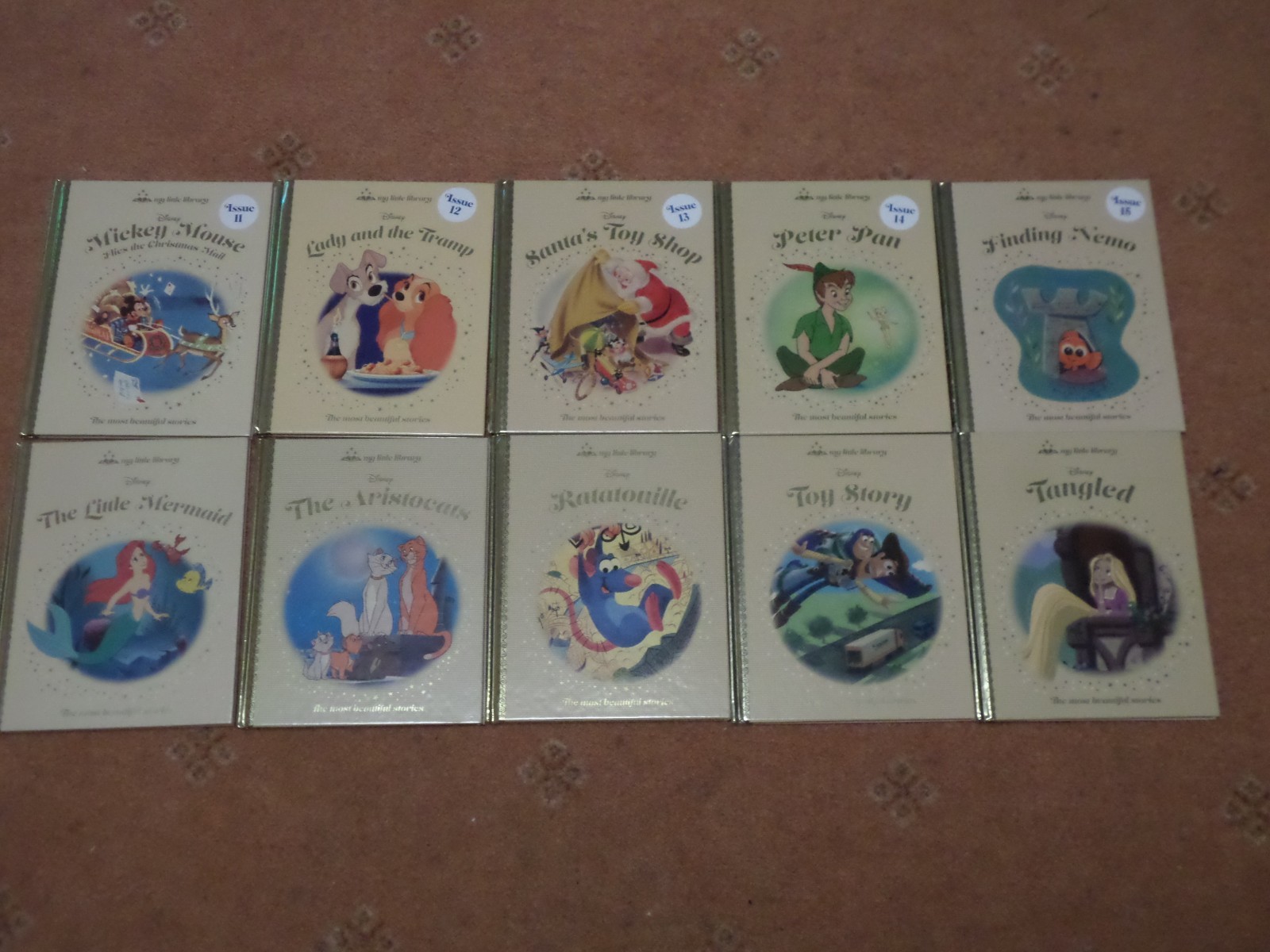 JOB LOT 10 DISNEY MY LITTLE LIBRARY BOOKS HBK EX COND 11-20