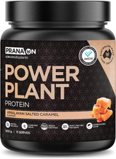 Pranaon Power Plant Protein - Himalayan Salted Caramel 500G, Himalayan Salted Ca