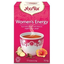 Yogi Tea Women s Energy - Organic Ayurvedic Herbal Blend - 17 Tea Bags 30.6g